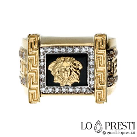 anello di versace uomo|Anelli di Versace da uomo .